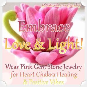 Heart Chakra Jewelry! Wear Pink Gemstones for Self Love, Compassion, Inner Child
